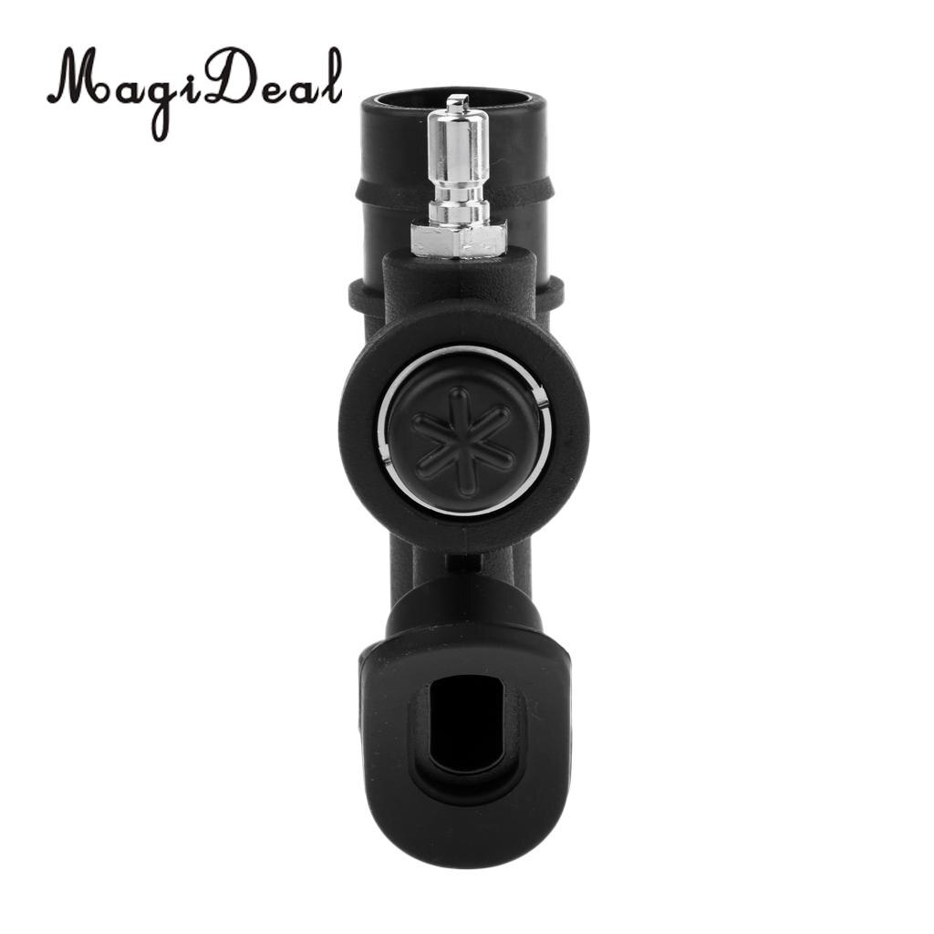 2Pcs/Set Scuba Diving Dive Universal 45 Degree BCD Power Inflator Buoyancy Compensator Handle with Standard Connection