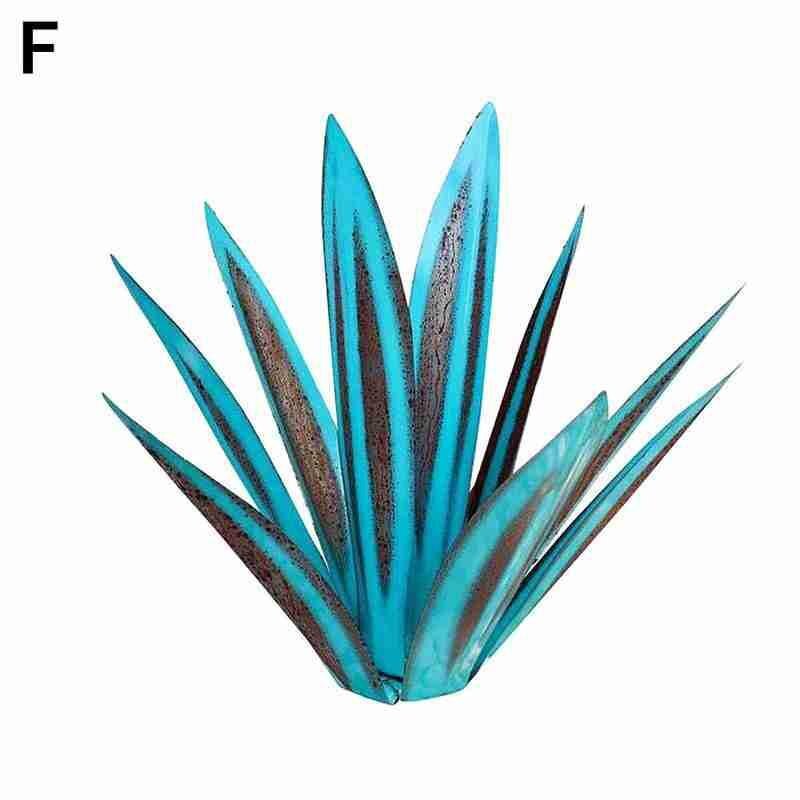 Tequila – Sculpture rustique en métal pour décoration de maison, bricolage, jardin, maison, cour, feuilles d'extérieur, 9 pièces, Y4L8: F