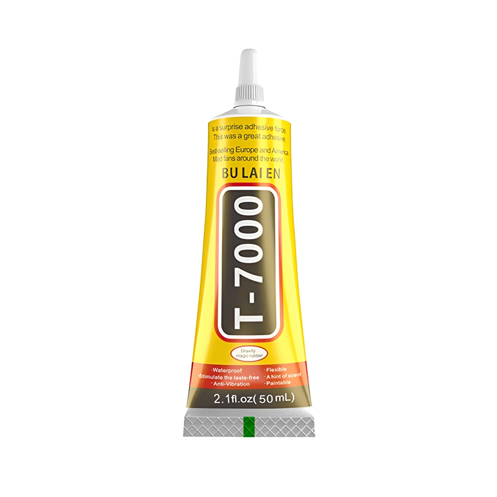 50ml B7000 colle écran de téléphone portable super colle T-7000 adhésif téléphone verre colle Point de réparation diamant bijoux bricolage colle outils: Orange