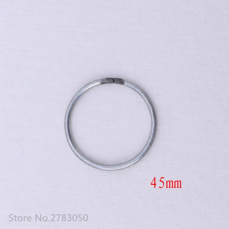 30-160mm 17 Size Ronde Metalen Hoop Zilver Dreamcatcher Ring Wandkleden Macrame Ambachten Thuis DIY Decor Droom catcher Accessoire