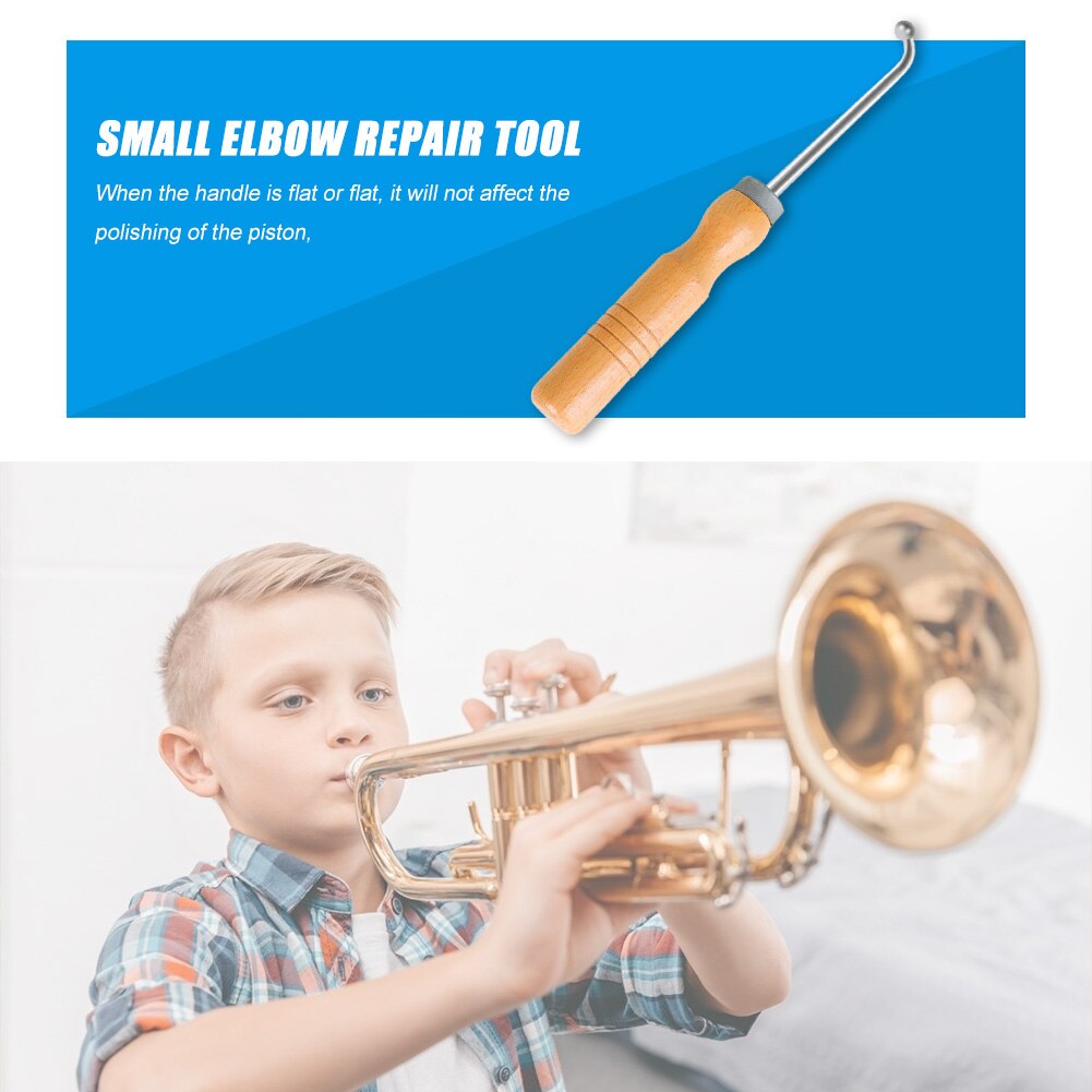 Trompet Elleboog Reparatie Tool Reparatie Onderdelen Accessoires Met Ballen Muziekinstrument Lichtgewicht Draagbare Muziek Elementen