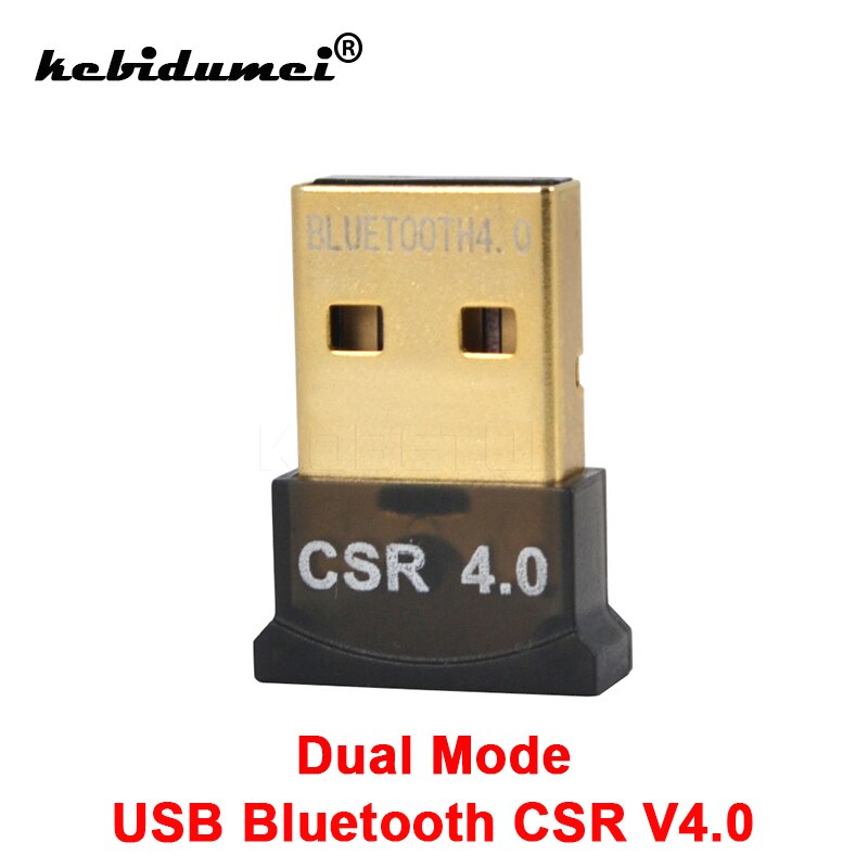 Mini Usb Bluetooth Adapter V4.0 Dual Mode Adaptador Bluetooth Dongle Draadloze Bluetooth Ontvanger Computer Adapter Voor Win7/8/ 10