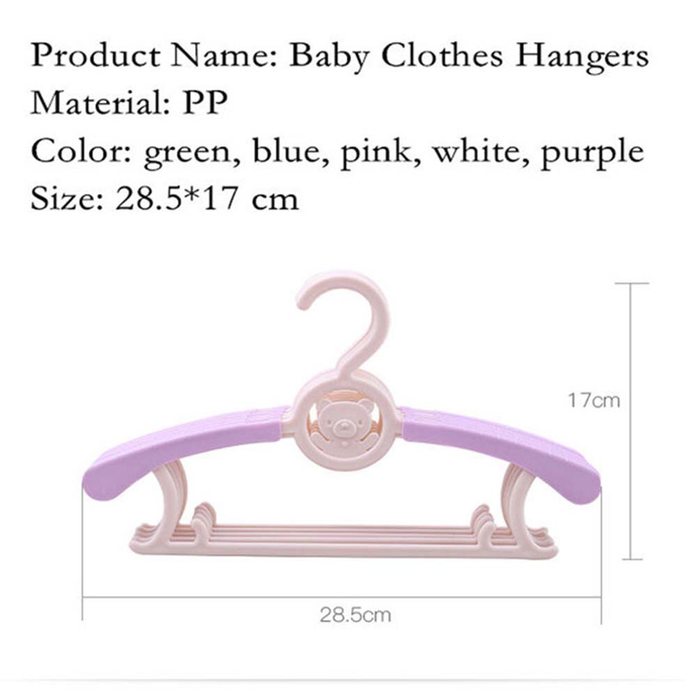 Cintres pour vêtements de bébé, cintres pour enfants, colorés, en