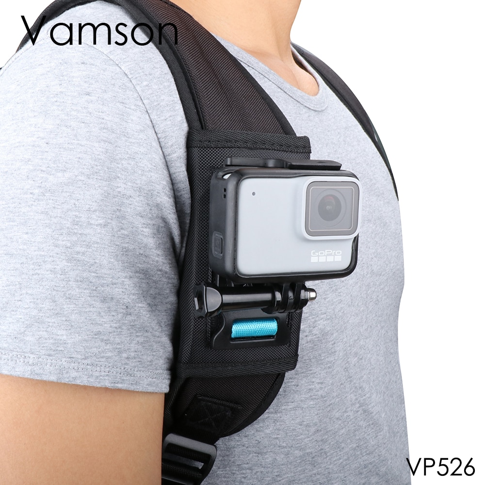 移動プロ 7 6 5 セッションためアクセサリーバックパッククリップ固定ブラケットベース dji OSMO ため XiaoYi 4 18K Vamson VP526