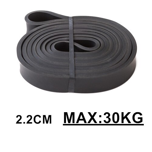 Resistance Bands Fitness Equipment Exercise Band Rubber Loop Gym Expander Strengthen Training Power Band Fitness Elastic Bands: Black