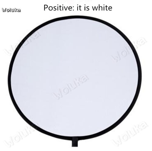 Falconeyes Large round reflector with silver and w... – Grandado