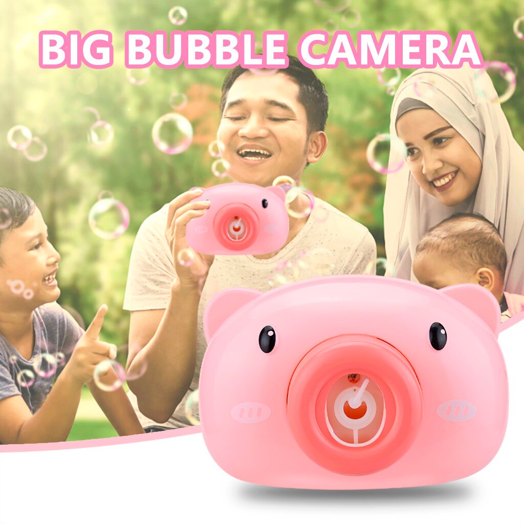 Kids Elektrische Muziek Bubble Maker Leuke Panda Grappige Led Bubble Machine Speelgoed 40 Ml Speelgoed Voor Kinderen Jongens Meisjes Kinderen # C