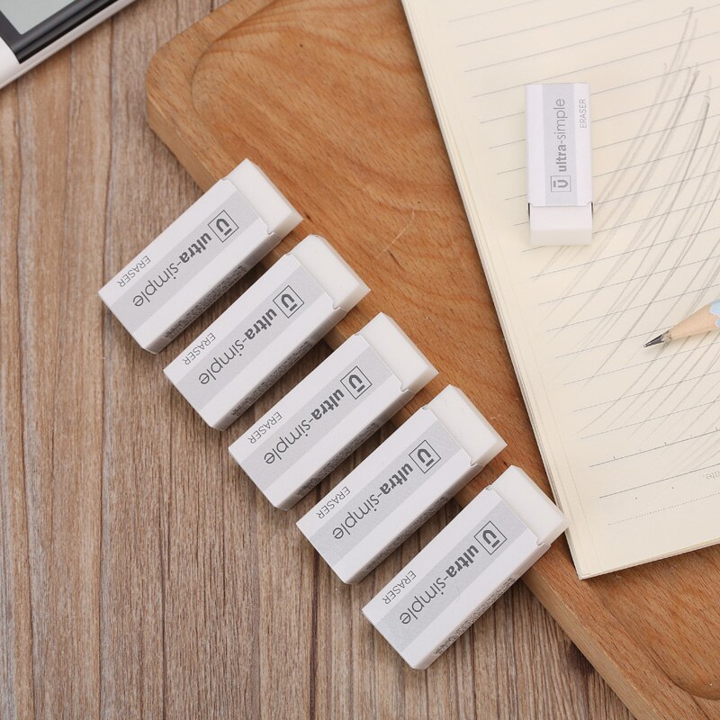 Andstal 10pcs/lot Japanese White Eraser M&amp;G Kawaii Rubber Erasers Mini pencil eraser gum set for school supplies rubbers