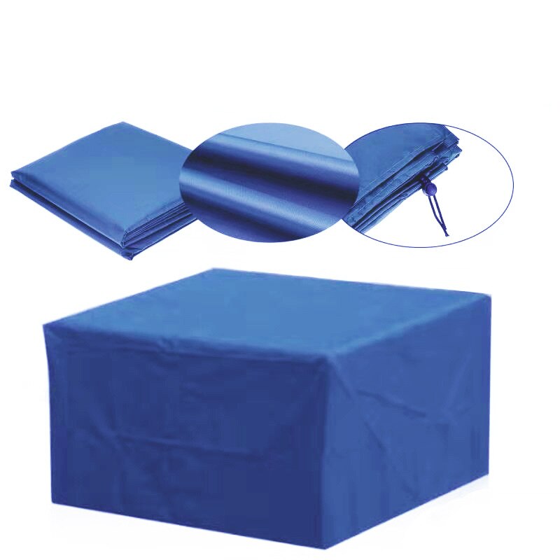 Couverture anti-poussière bleue imperméable pour canapé, Protection contre les UV et la poussière, tout usage pour le jardin et la cour