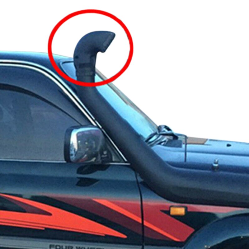 Elbow Wading Head Air Intake Air Ram Snorkel Top Snorkel Head Fit for Toyota Landcruiser Vdj70 Series