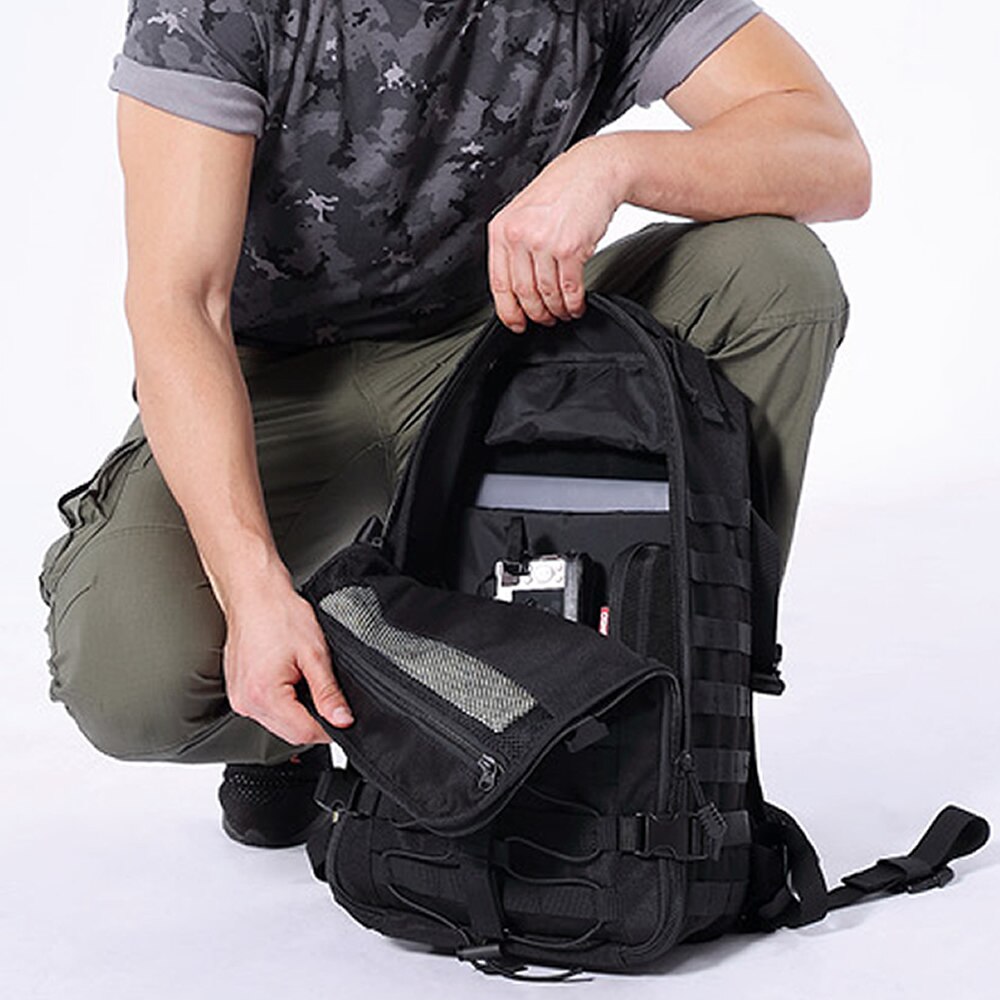 NITECORE BP25 Outdoor Multi-purpose Wear-proof Nylon Tools Bag Backpack 25L 4 Side MOLLE System Modules Gear Equipment