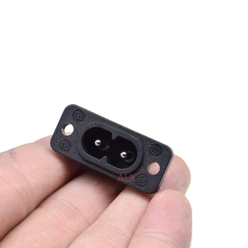 C8 Montage Panneau Adaptateur Fiche AC 250V 2.5A 2 Axes Module Entré