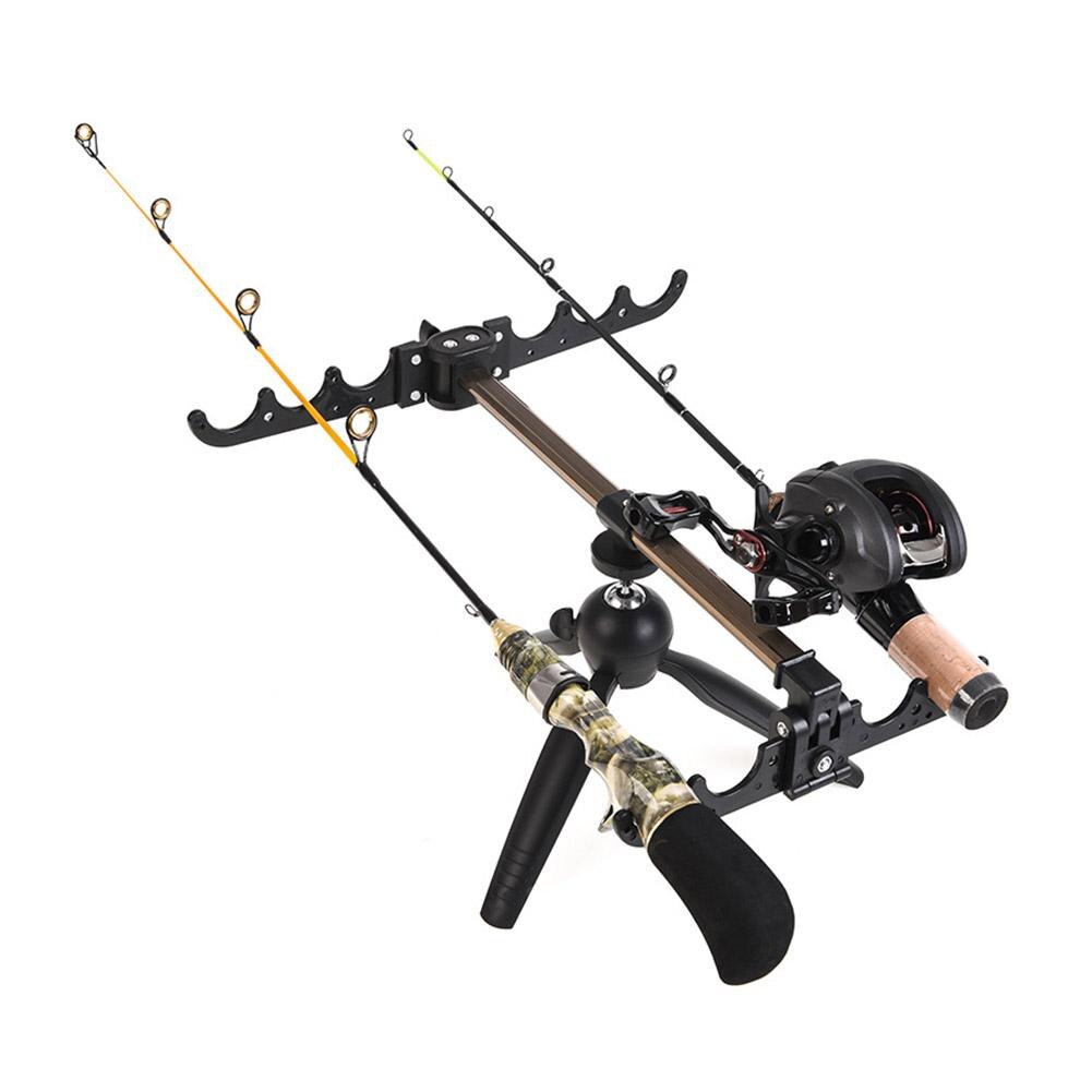 Adjustable Carp Ice Fishing Triangle Bracket Camera Tripod Fish Rod Holder Fishing Gear Tripod Fishing Tackle Accessory