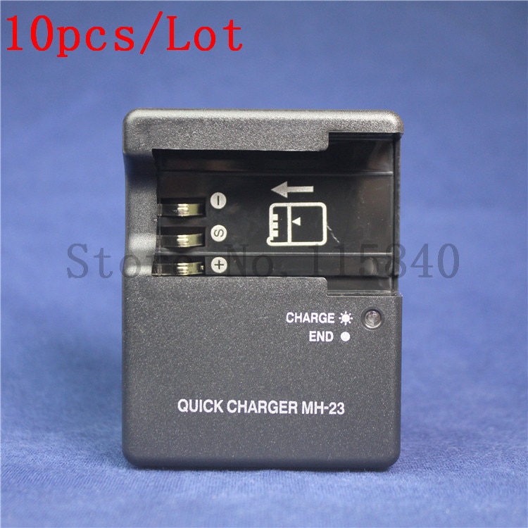 10pcs/lot MH-23 MH23 for Nikon EN-EL9 EN-EL9a EN EL9 EL9a D40 D40X D60 D3000 D5000 Camera Battery Charger