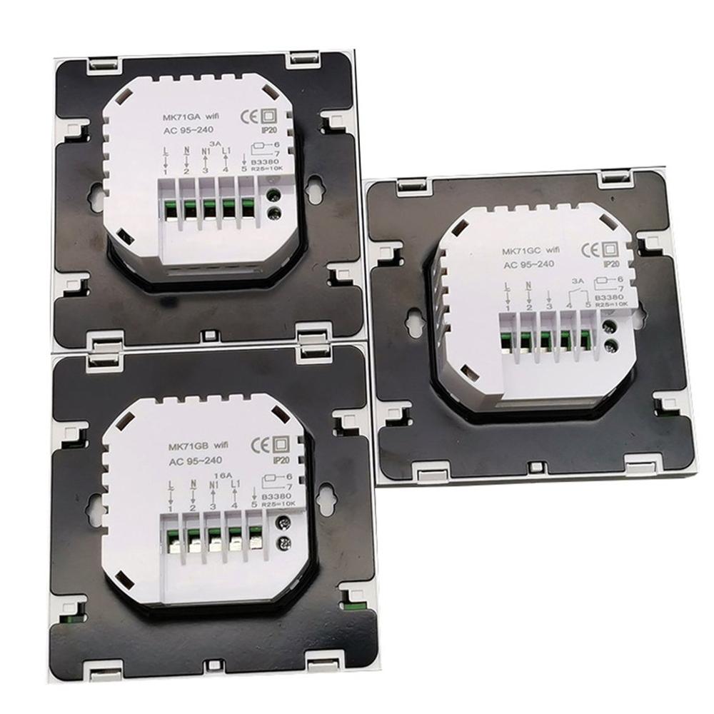 WiFi Smart Thermostat Control Voice Control Electric Heating Thermostat Programmable Digital Thermostat Floor Heating Temperatur