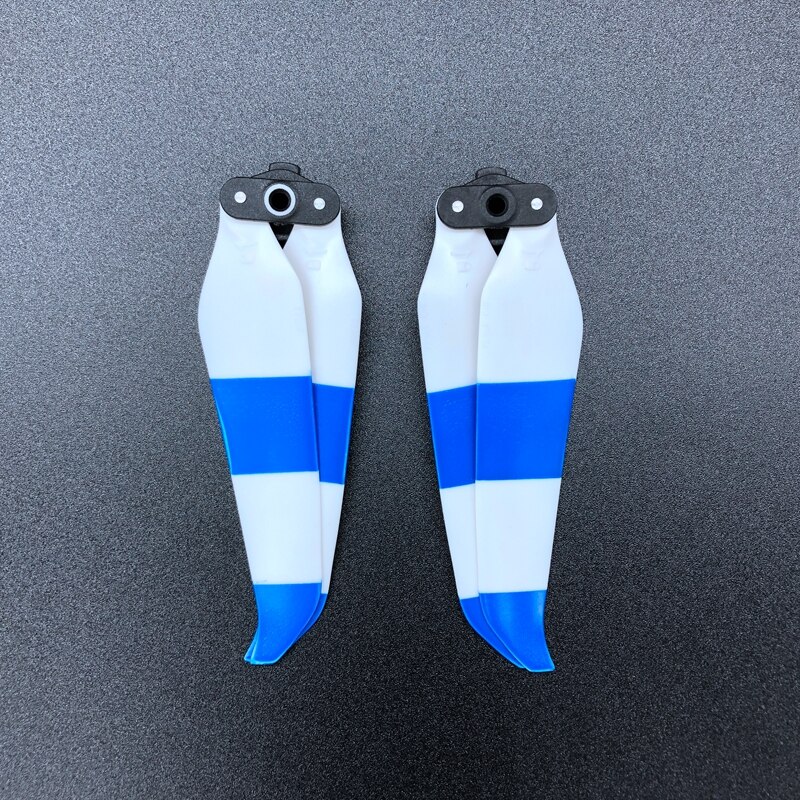 7238F Colorful CW CCW Replacement Propellers Low Noise Props Quick Release Blades Wing for DJI Mavic Air 2 Drone Accessories Kit: 2pcs blue