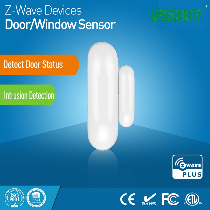 Door/Windows Sensor Z-wave EU 868/US 908 Standard z wave wireless controller for magnetic sensor alarm system