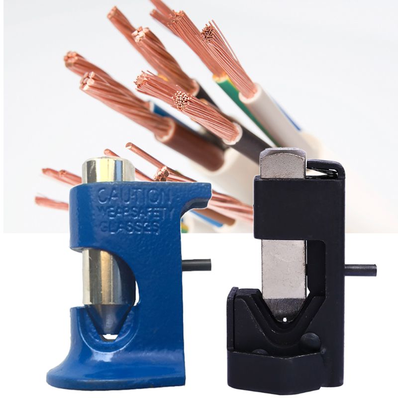 Cable Hammer Crimper Wire Terminal Welding Lug Crimping Tool Riveting Plier Suitable for Wire Sizes from 16 to 4/0 Gauge