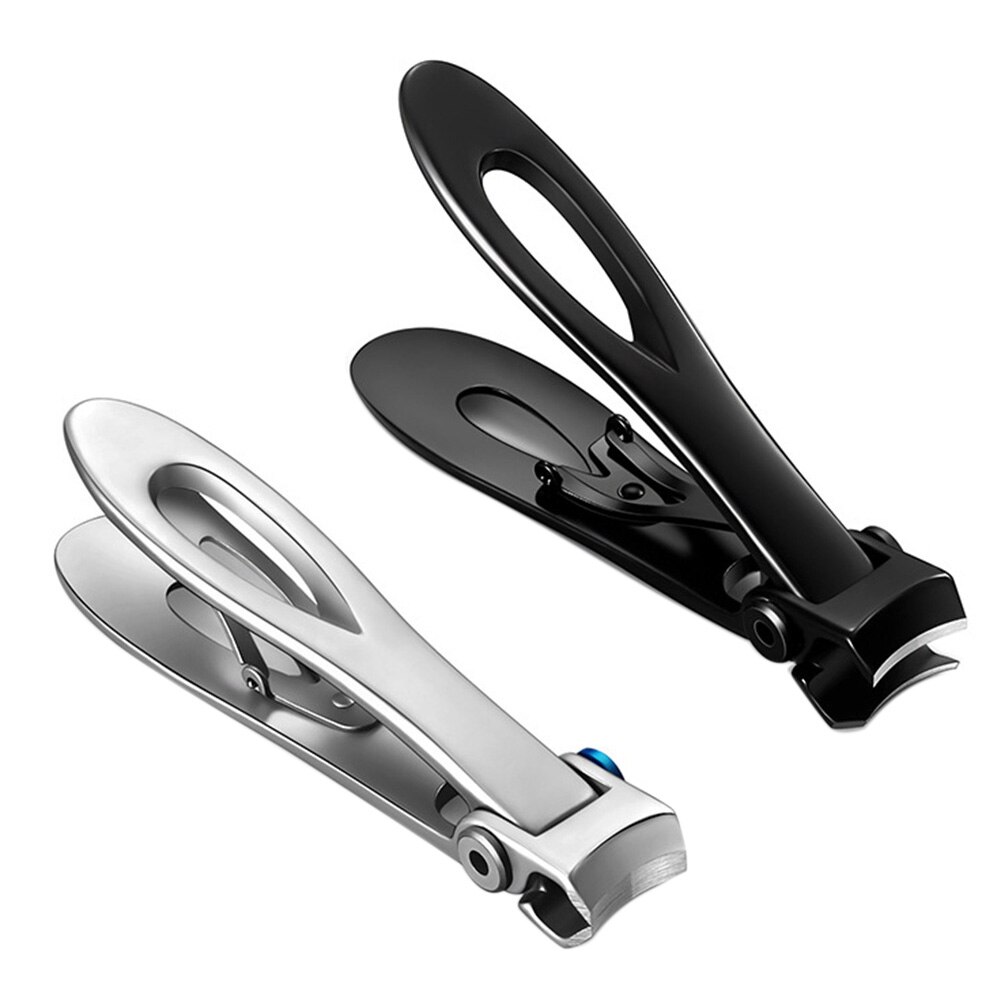 Stainless Steel Wide Mouth Thick Nail Trimmer Toenail Fingernail Cutter Clippers & Trimmers