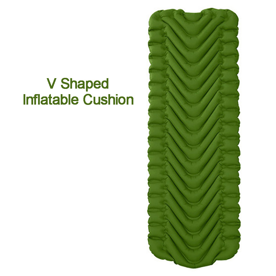 Luchtkussen Bed Camping Slaapmat Outdoor Tent Slapen Mat Opklapbed Reizen Slaapmat Vochtbestendige Pad Naturehike: Green