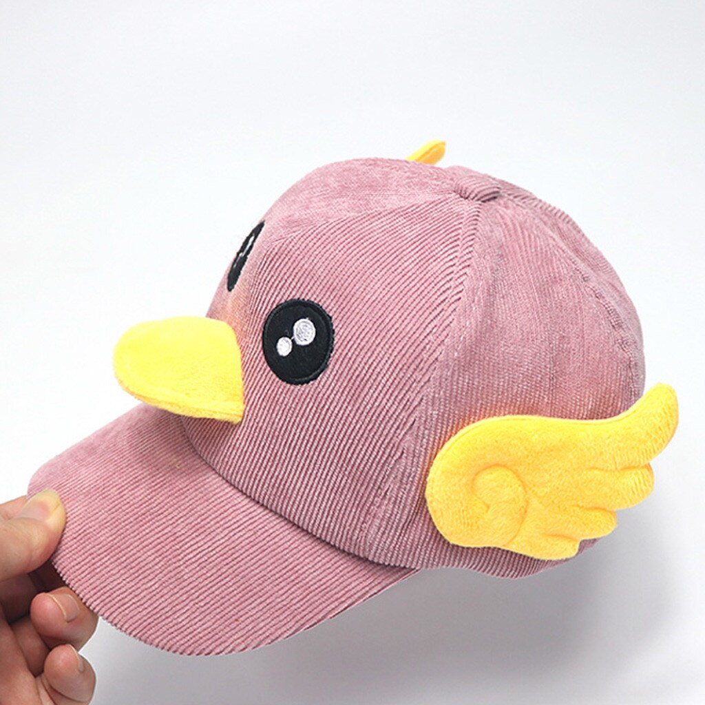 Cute Cap Kids Boy Hats Soft Comfortable Cotton Lovely Audio Sunhat Eaves Baseball Cap Sun Hat Beret casquette enfant