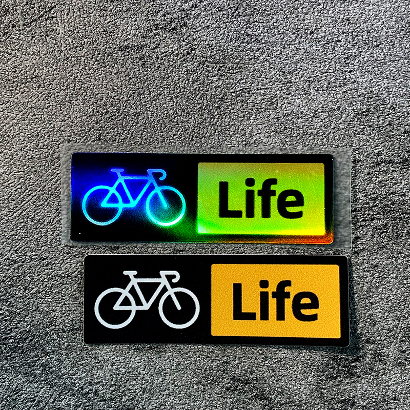 1PC Bike Life Fietsframe Stickers Waterdicht MTB Fietsstuur Vork Bovenbuis Duurzaam Vinyl Decals Decor Fietsen Accessoires