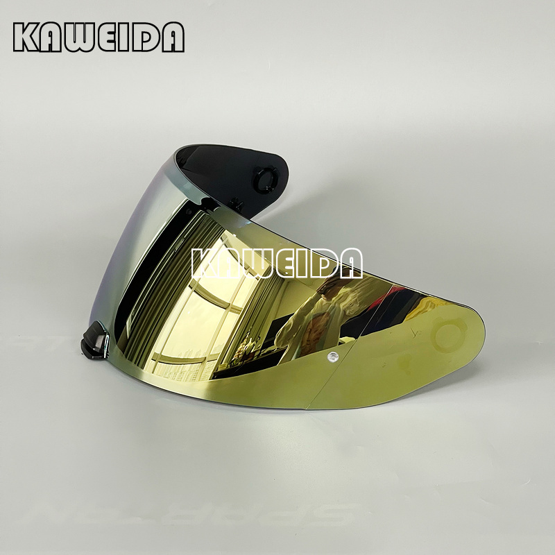 Visière de casque de moto HJC HJ-31, pour HJC I70 I10, Anti-UV, Anti-poussière, accessoires d'objectif de casque: Marron