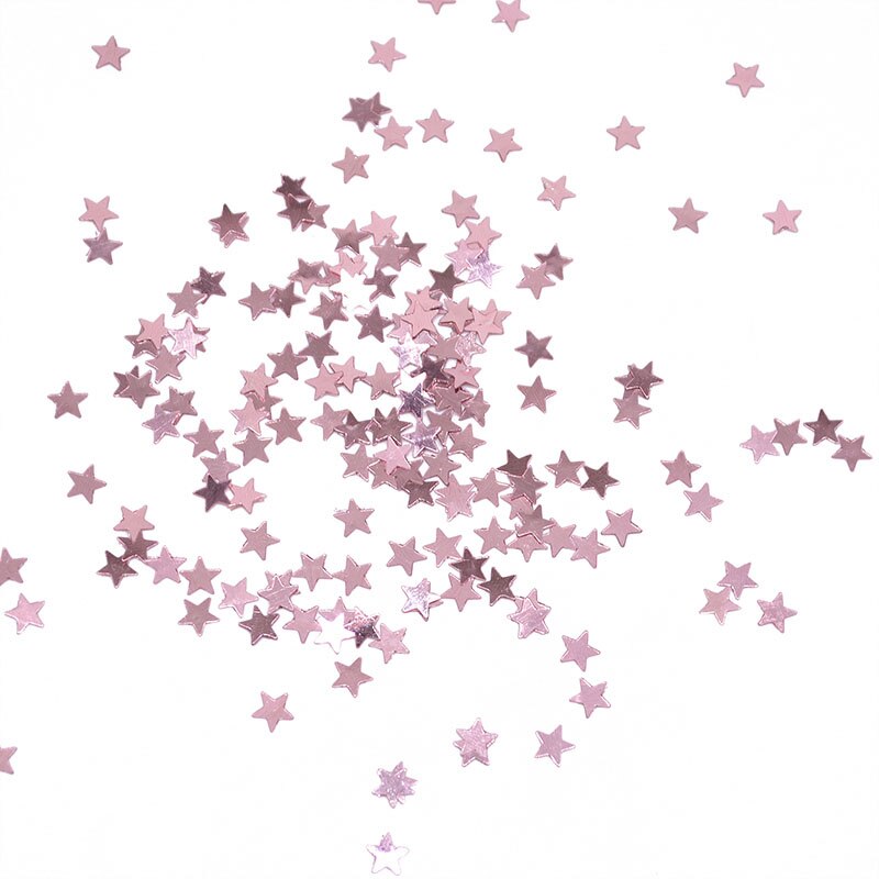 15g/bag 6mm/10mm Acrylic Stars Table Confetti Sprinkles for Wedding Birthday Party Decoration Confetti Nail Art Craft Supplies
