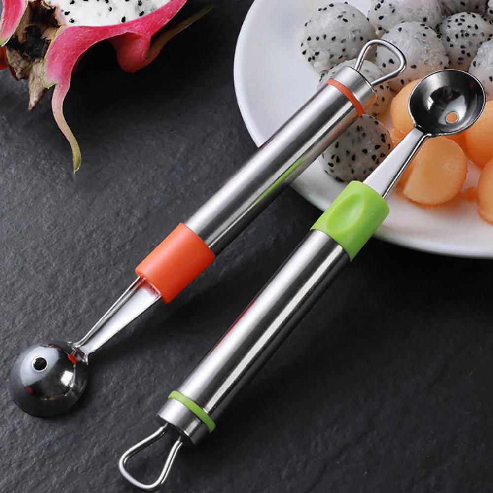 Fruit Platter Carving Knife Melon Spoon Ice Cream Scoop Watermelon Digging Kitchen Gadgets Accessories Slicer Tools Food Cutter