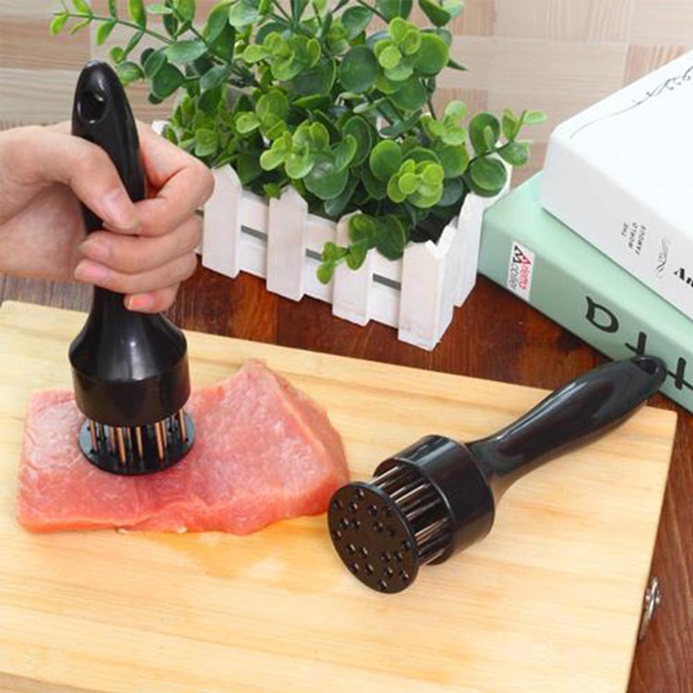 Kitchen Stainless Steel Profession Meat Tenderizer Needle Mill Meat Hammer For Beating Off Meat Beater Kitchen Gadget Set