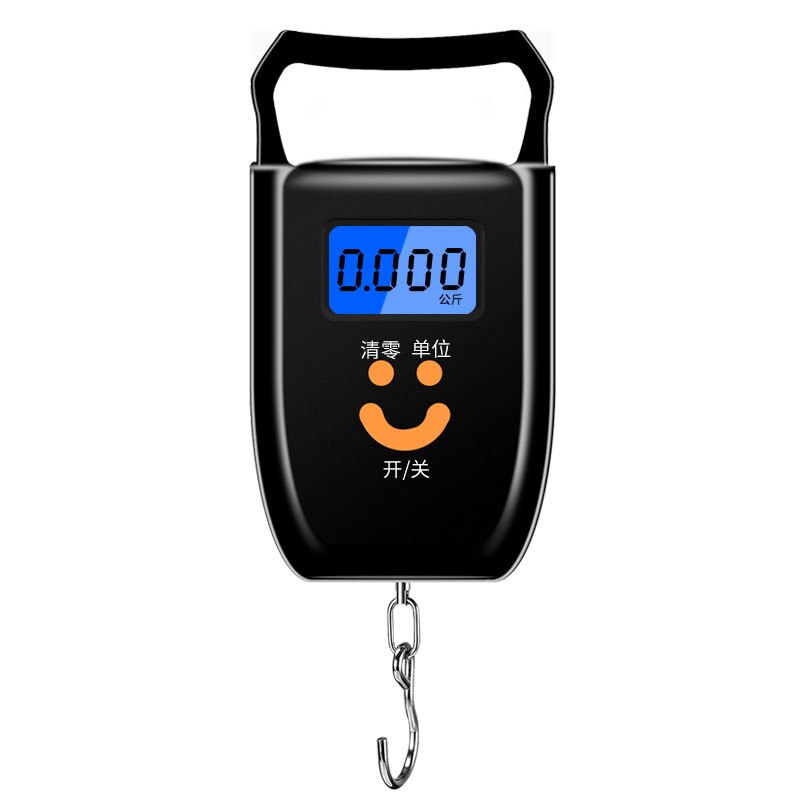 Portable Scale HD Digital Display High Accuracy Large Weighning Range 0.05~50KG LED Blue Light Display Weighter Measuring Tool: 1