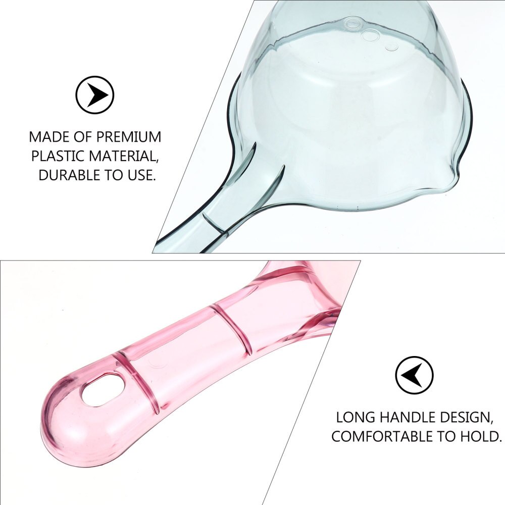 2 szt. Miarki kuchenne przezroczyste kadzie praktyczne miarki robić wody