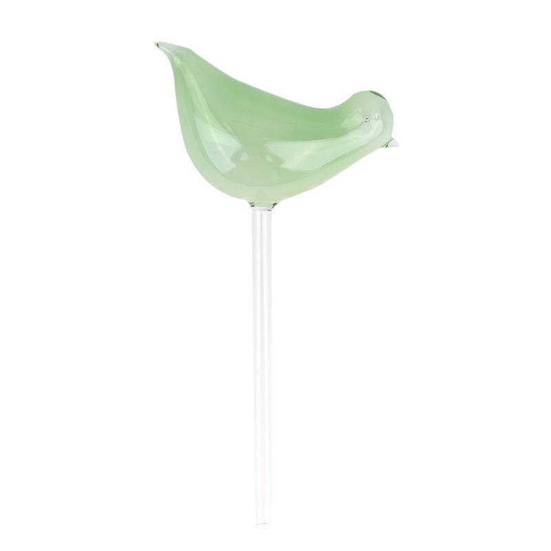 1Pc Self Watering Devices Automatic Plant Waterer Bird Irrigator Bonsai Accessory for Patio Lawn Garden with Paper Box: Green