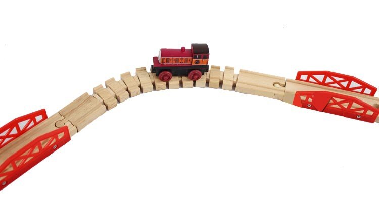 EDWONE 1PCS Thomas Trein Spoor Onderdelen Vervorming Compatibiliteit EDWONE Banen fit Thomas en Brio Boy Kids