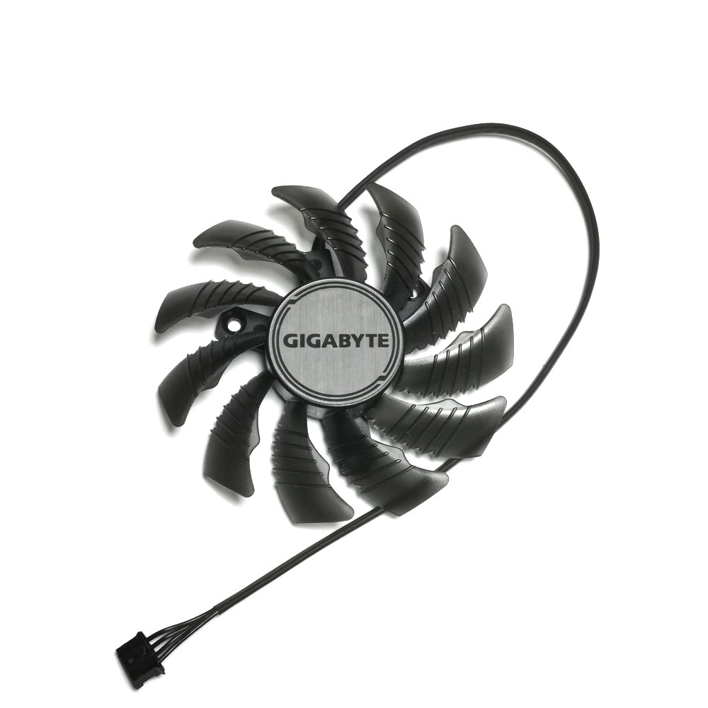 PLD08010S12HH 78MM 4PIN Graphics card cooling fan，For Gigabyte RTX 3050、3060、3060TI GAMING OC