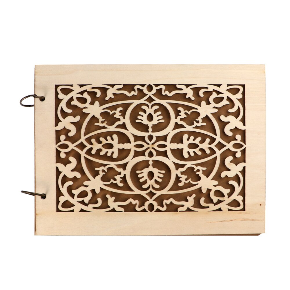 1PC Wedding Guestbook Hollow-out Guest Sign-in Book Craft Notebook for Proposal Wedding