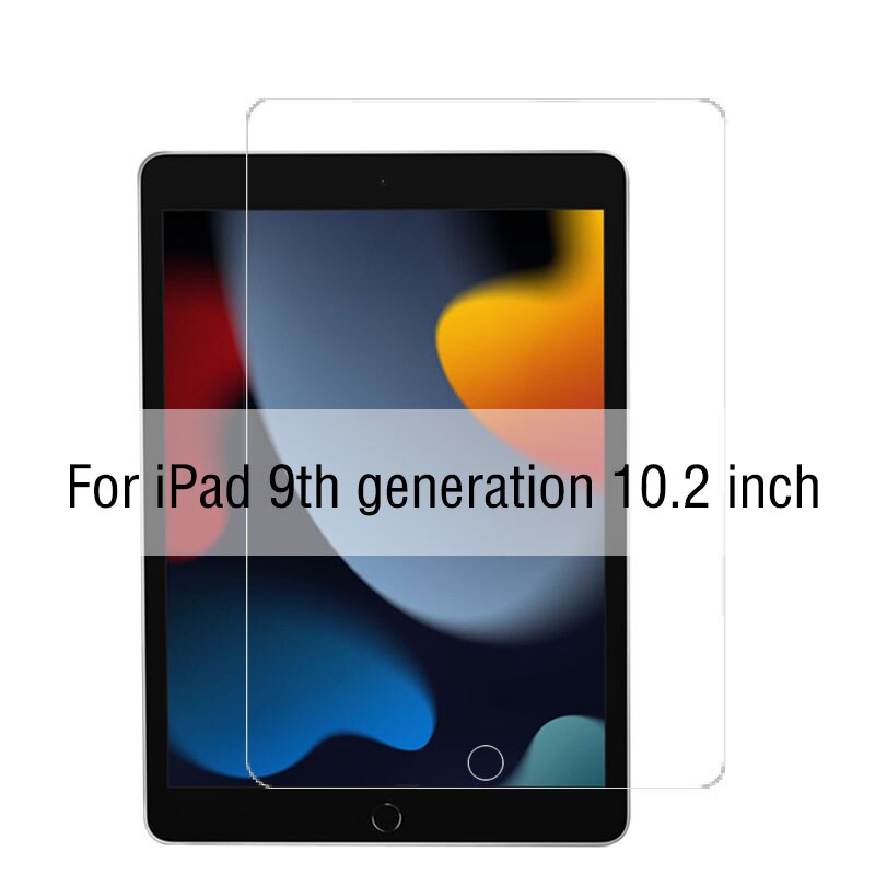 Dla Ipad Mini 6 2021 8.3 9th 9 5 Pro 11 12.9 ochraniacz ekranu ze szkła hartowanego dla Ipad powietrza 4 3 2 2020 10.2 8 8th 6th akcesoria: 9th 10.2 inch
