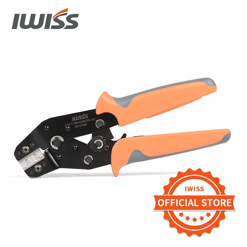 IWISS SN-01BM Mini terminals Crimping Plier kit 460pcs 2.0mm JST-PH Male/Female Connectors Kit 2/3/4/5/6 Pins Housing tool set: Orange