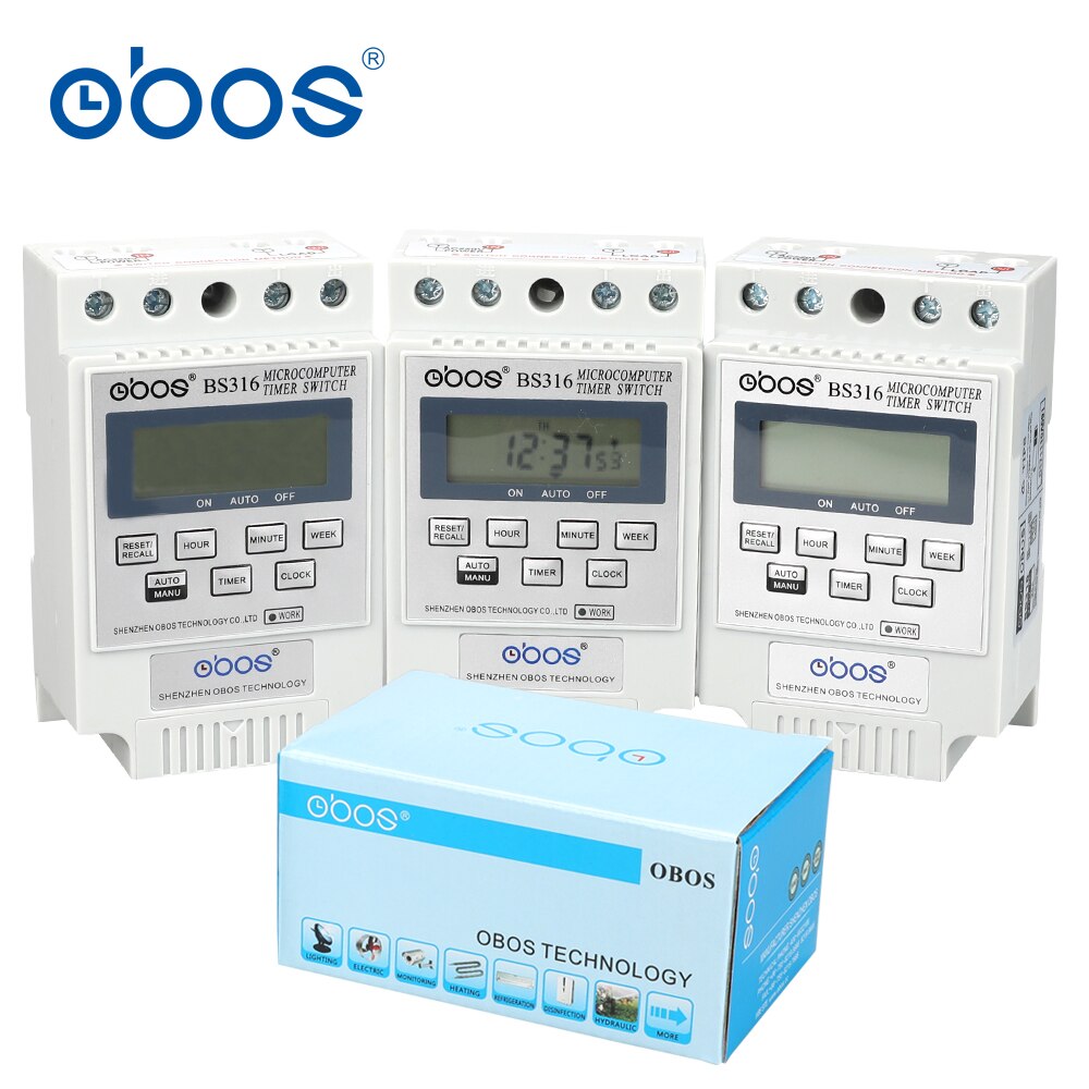 Timer digital programável branco bonito, temporizador eletrônico 220v com 10 vezes liga/desliga, faixa de tempo 1min-220 h