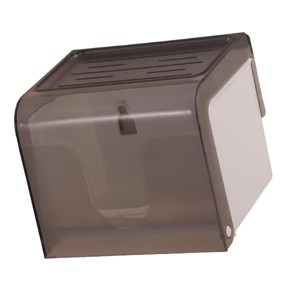Toiletpapier Houder Opslag Stofdicht Wc-papier Roller Houder Badkamer
