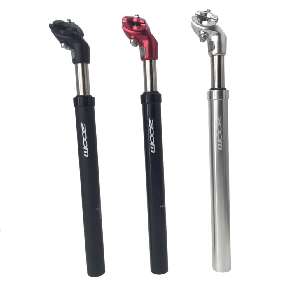 Bike Suspension Seatpost 27.2 / 31.6X350 Mm Seat Post Aluminum Bicycle Shock Absorbing Seat Cushion Tube