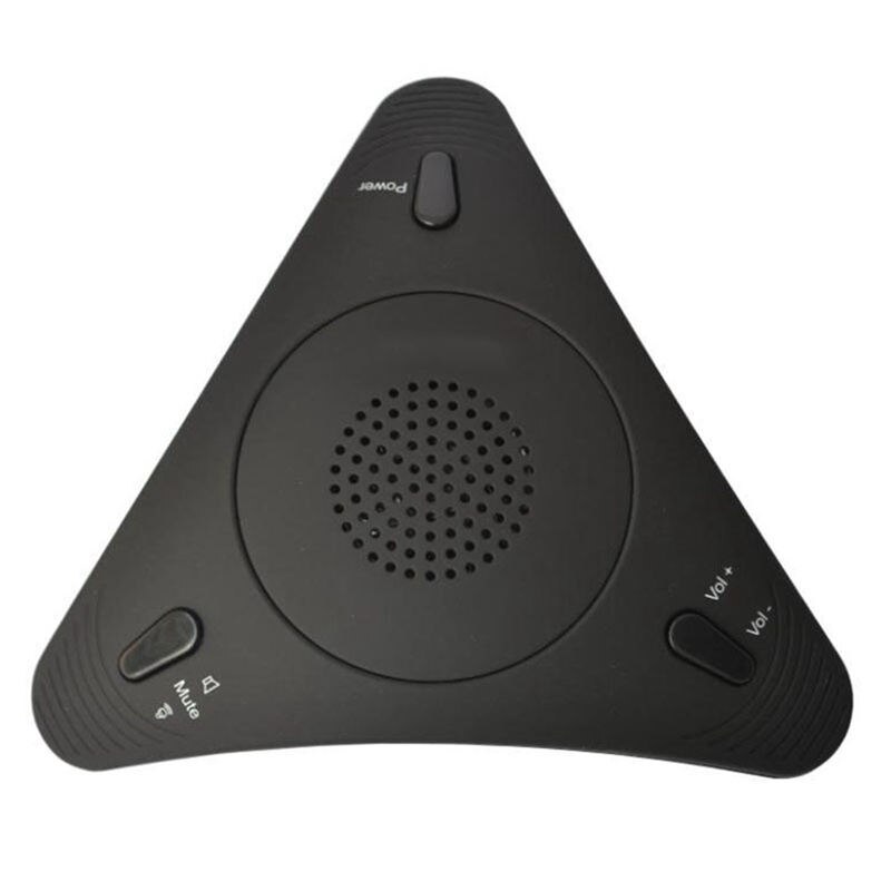 HFES Usb Desktop Computer Conference Omnidirectional Condenser Microphone Mic Speaker Speakerphone For Business Video Meeting