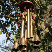Grote Wind Chime Buizen Bells Metal Kerk Bell Hout Metaal Voor Outdoor Tuin Yard Home Decoratie Zegenen Een Symbool Van geluk