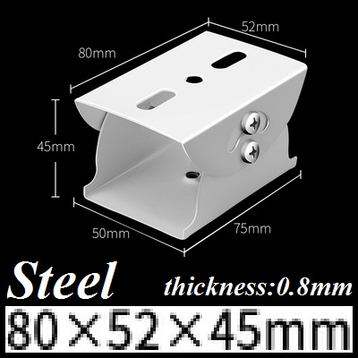 Cardan Joint, Steel and Stainless Steel, PT Joint, Aluminum Alloy Universal Joint CCTV Camera Mounting Bracket 360 Degree Adjust: Pink