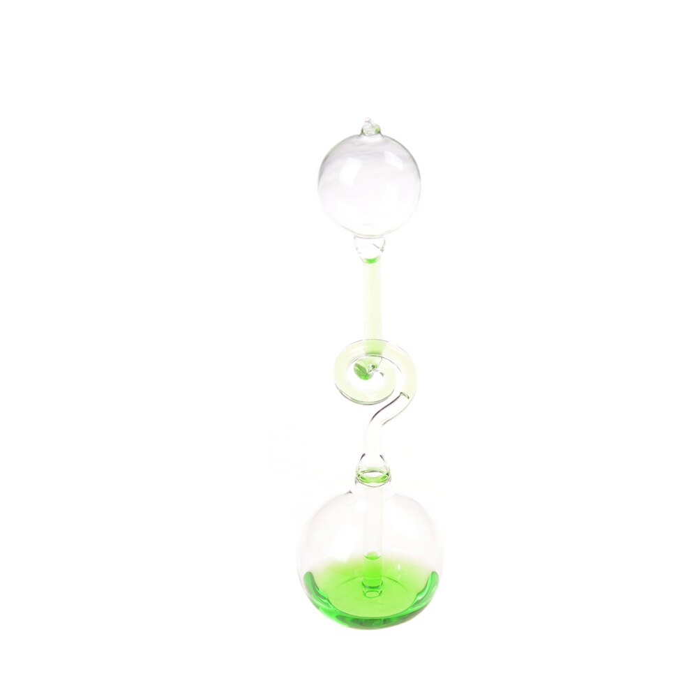 1 Uds. Amor medidor mano caldera termómetro espiral vidrio ciencia energía Museo juguete niños divertidos suministros: Verde