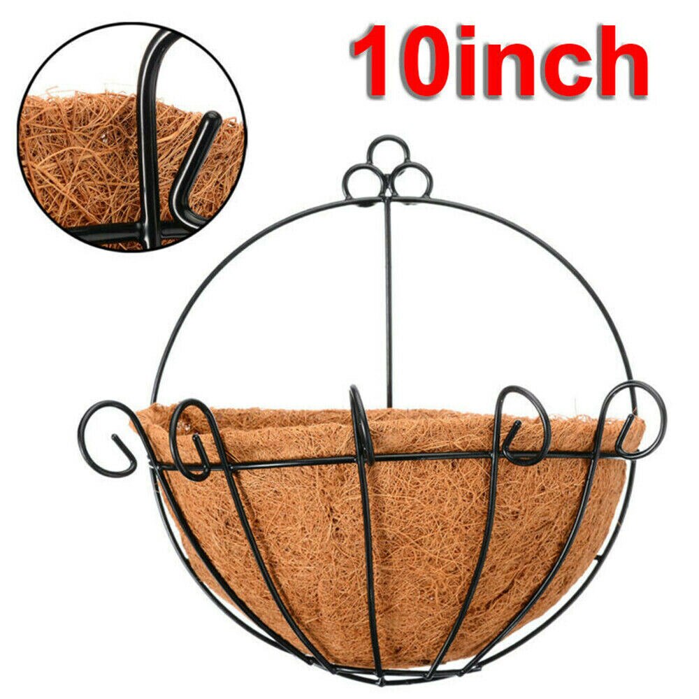 Demi-cercle fleur panier plante Pot support tenture murale maison jardin décoration Garten Pflanze Blume Vase Hangenden Korb
