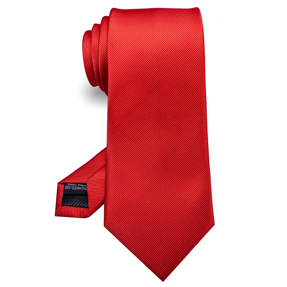 KAMBER, corbata para hombre de color sólido, corbata jacquard de seda de 8cm, corbatas verdes y rojas para hombre, accesorios formales de negocios para boda,