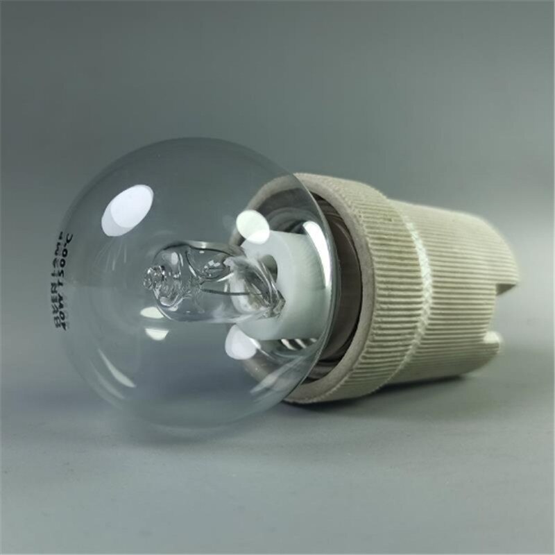 40W E27 G45 Oven Light Bulb AC110-250V High Temperature 300 Microwave Glass Lamp Bulb Warm White 630LM