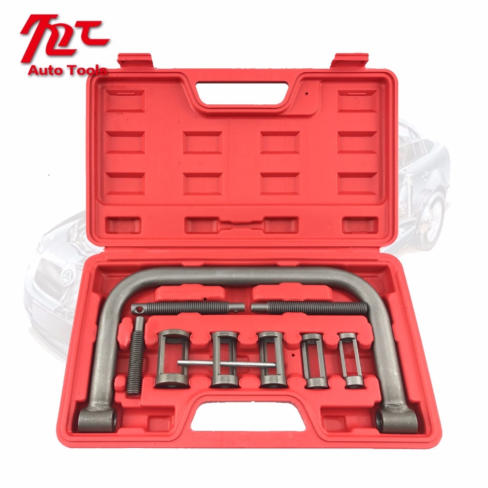 10pcs 5 Size Valve Spring Compressor Removal Tool Kit for Autor & Motorcycle