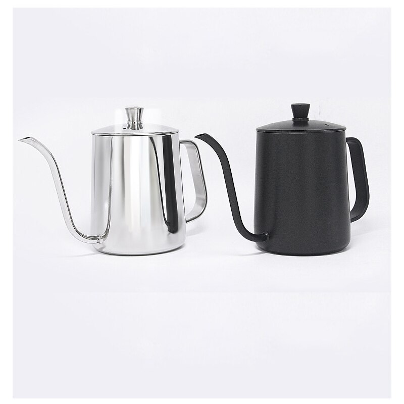 350ml/600ml roestvrijstalen koffieketels, theepot, koffieketel met handvat,  v60 thee- en koffiedruppelketels met deksel